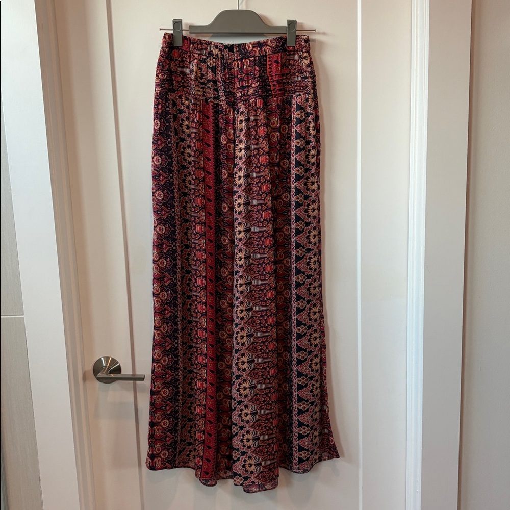 Anthropologie Silky Wide Leg Pants/ loungers